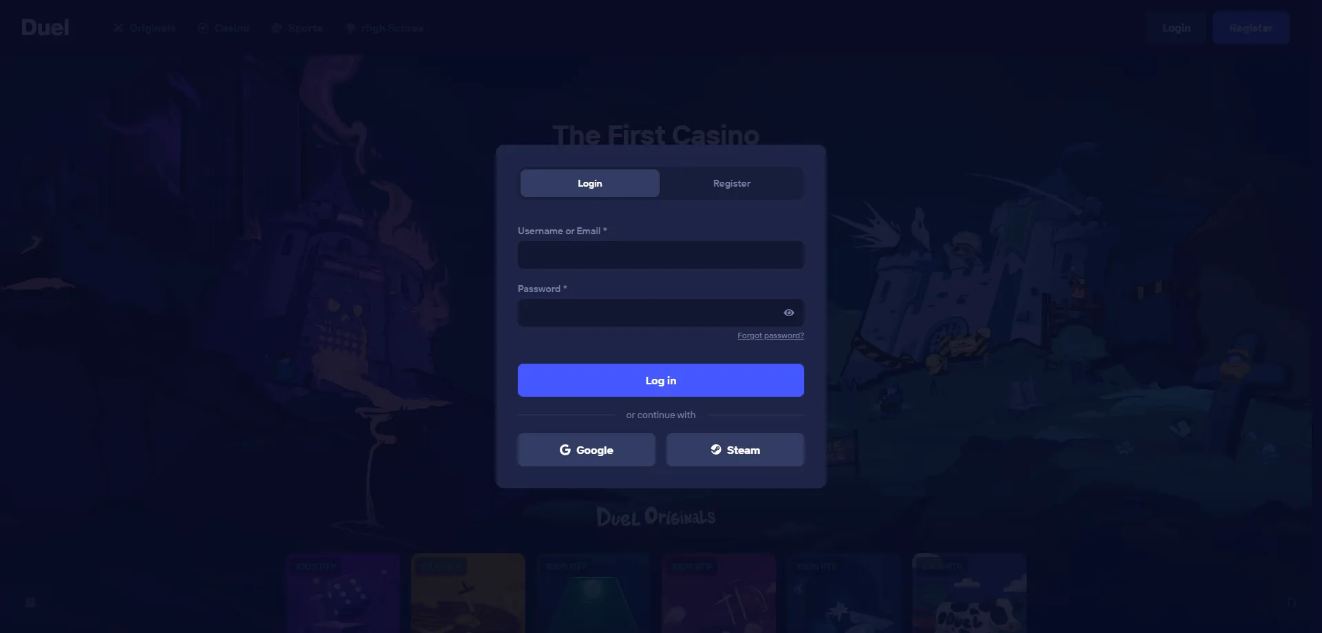 Duel Casino online prístup k účtu pre slovenských hráčov