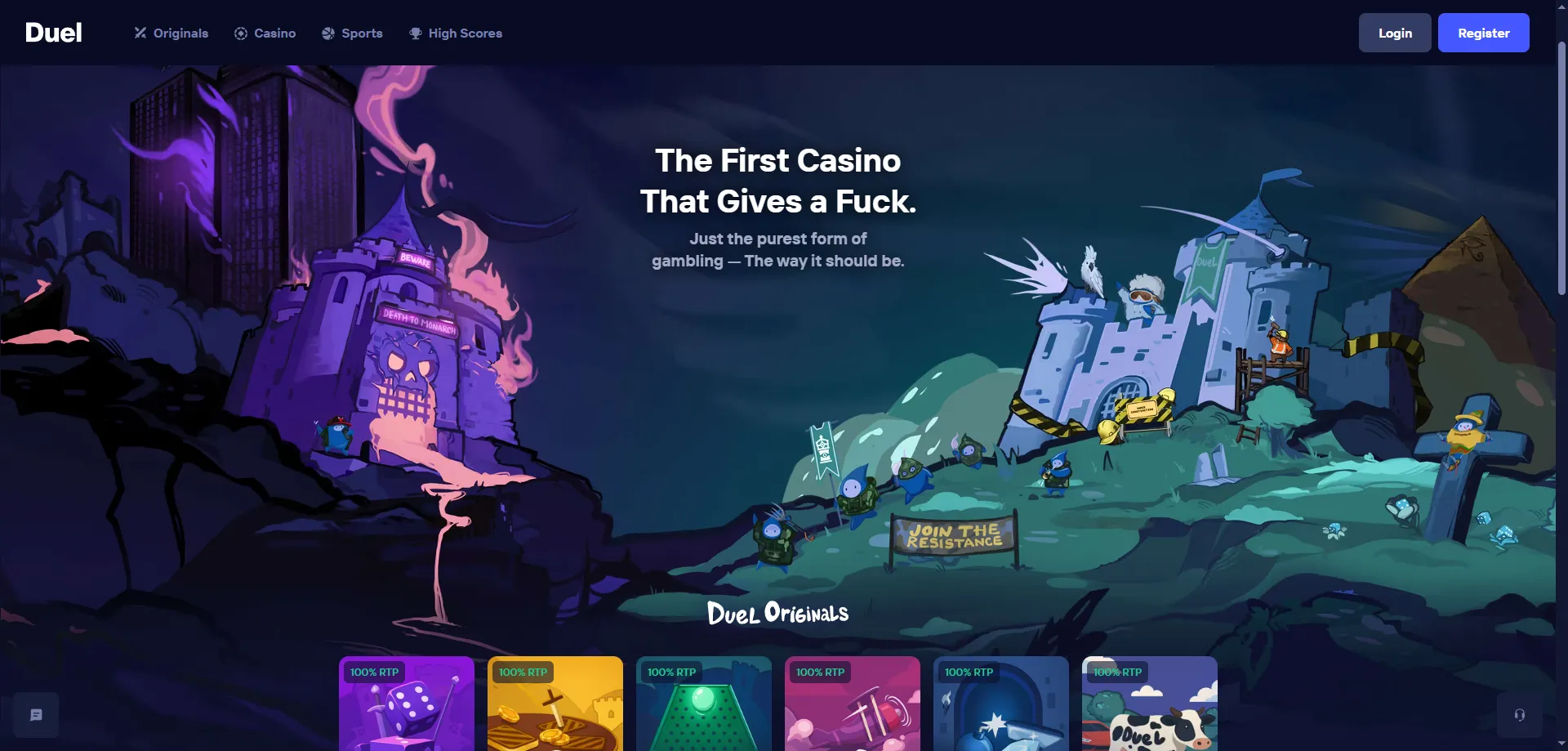 Duel Casino mobilná verzia – plná ponuka hier na smartfóne